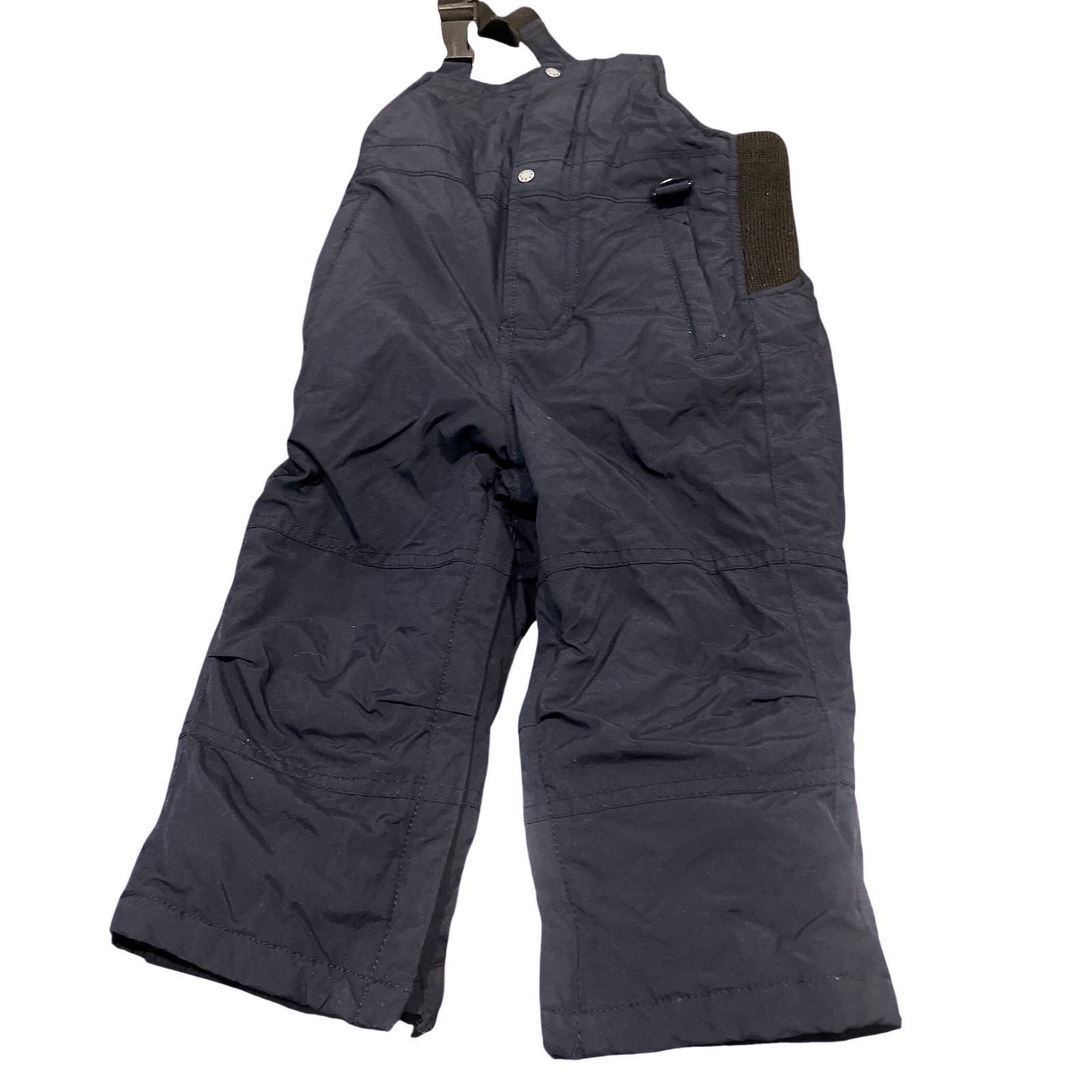 Baby Gap Navy Blue Snow Bib Overalls Toddler 18 To 24 Months Winter Ski Pants